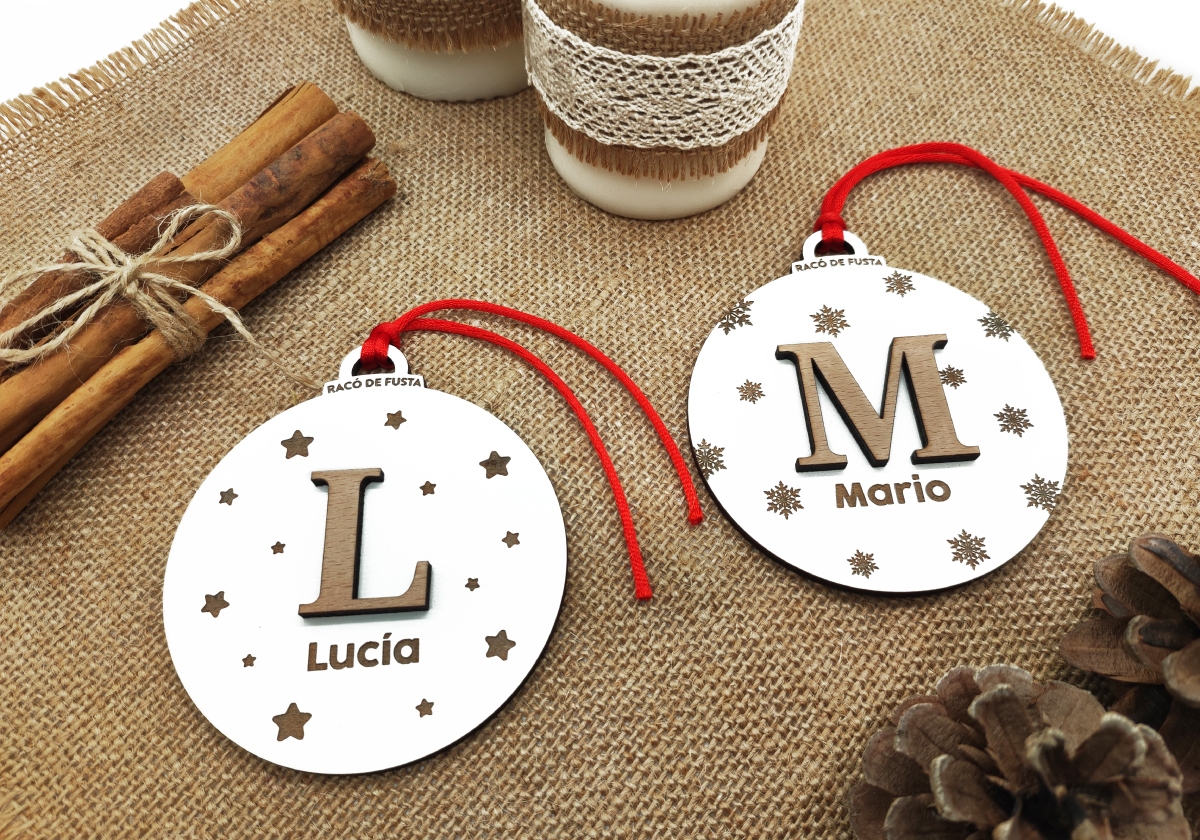 RacoDeFusta_BolaNavidad_MaderaInicial_3 Bola Navidad Madera Inicial