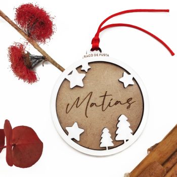 RacoDeFusta_BolaNavidad_Madera_Copos-Estrellas_1 Bola Navidad Madera Copos-Estrellas