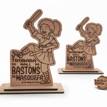 RacoDeFusta_Trofeo Bastoners Madera_Base Plana